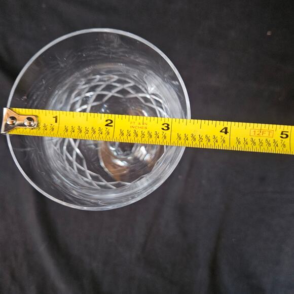 Towle Leyland Crystal Wine Glass / Water Goblet, Single Glass - Picture 7 of 8